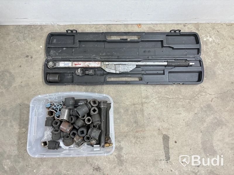 Vikmomentnyckel Norbar 4 AR (200-800 Nm 3/4”) med krafthylsor