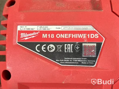 Batteridriven mutterdragare Milwaukee M18 ONEFHIWF1DS