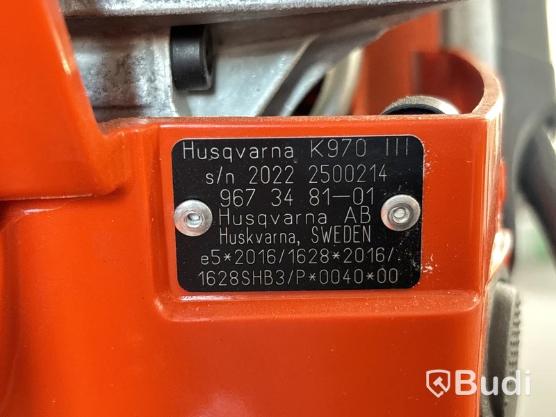 Kapmaskin Husqvarna K970 i låda - 2022