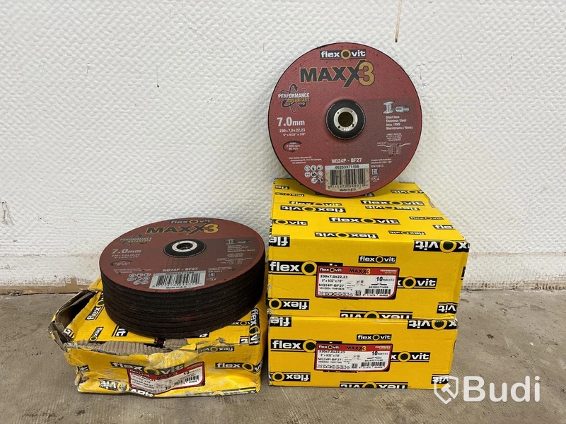 Nya kapskivor Flexovit Maxx 3 | 230x7.0x22,23 mm - 40 st