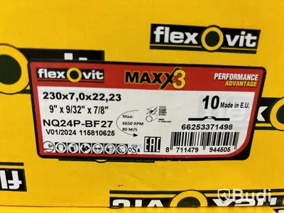 Nya kapskivor Flexovit Maxx 3 | 230x7.0x22,23 mm - 40 st