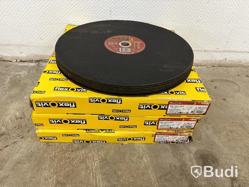 Nya kapskivor Flexovit Maxx 3 | 406x4.0x25,4 mm - 37 st