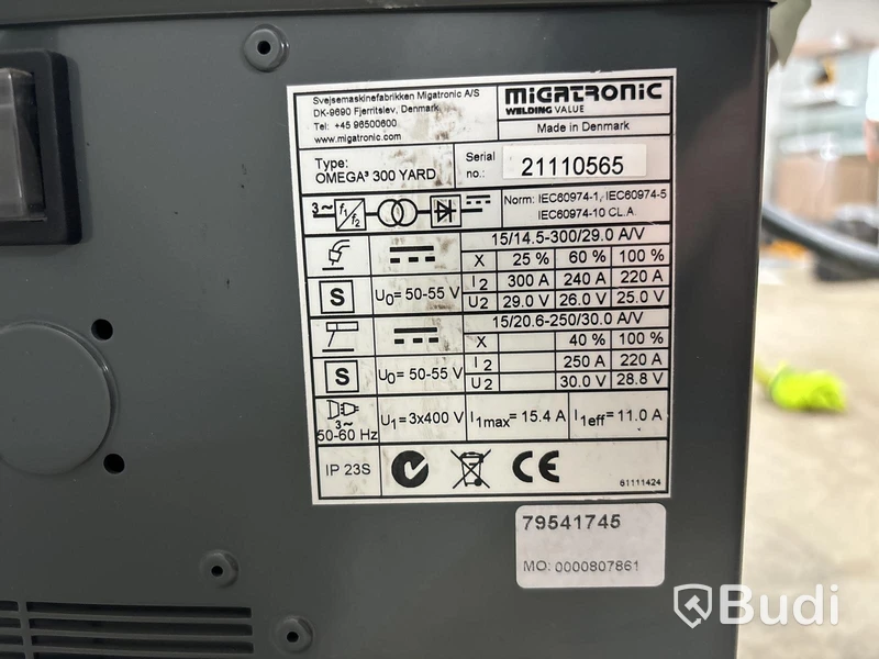 Svets Mig/Mag Migatronic Omega 300 Yard