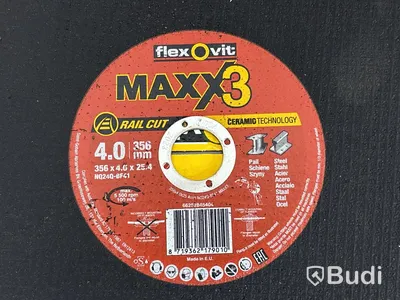 Nya kapskivor Flexovit Maxx 3 | 356x4.0x25,4 mm - 40 st