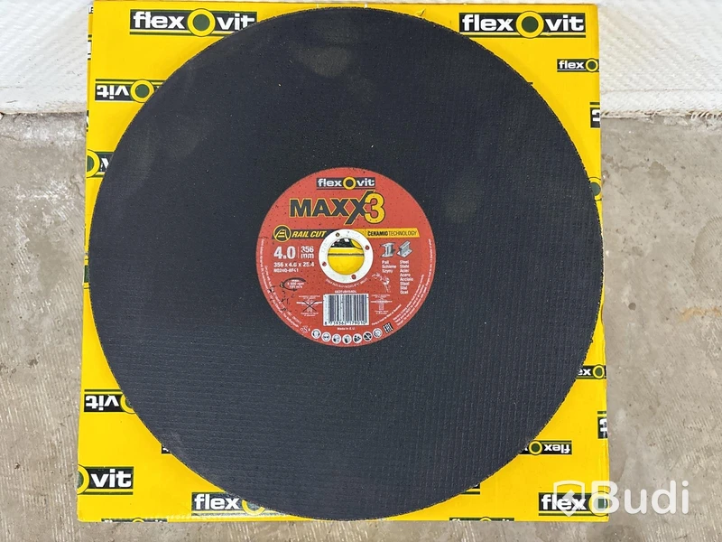 Nya kapskivor Flexovit Maxx 3 | 356x4.0x25,4 mm - 40 st