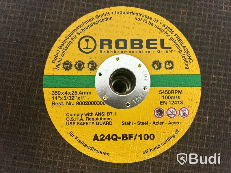 Nya kapskivor Robel | 350x4.0x25,4 mm - 35 st