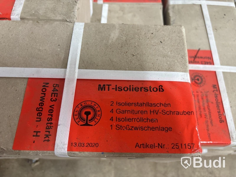 Nya isolerskarvar Elektro Thermit - 40 st par