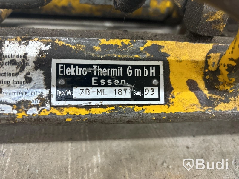 Thermitklipp Elektro Thermit ZB-ML 600 med handpump & 2 st skär