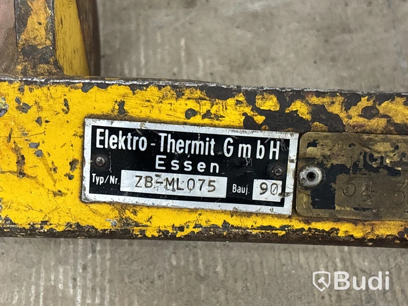 Thermitklipp Elektro Thermit ZB-ML 600 med handpump & 2 st skär