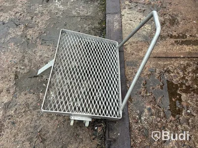 Mindre aluminiumtralla med syntethjul
