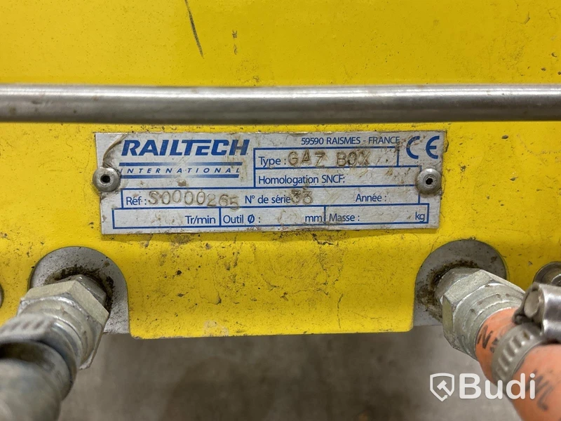 Thermitsvetsutrustning Railtech Gas Box - 3 st
