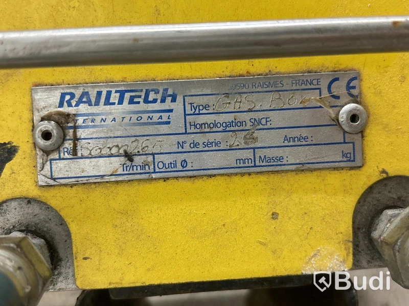 Thermitsvetsutrustning Railtech Gas Box - 3 st