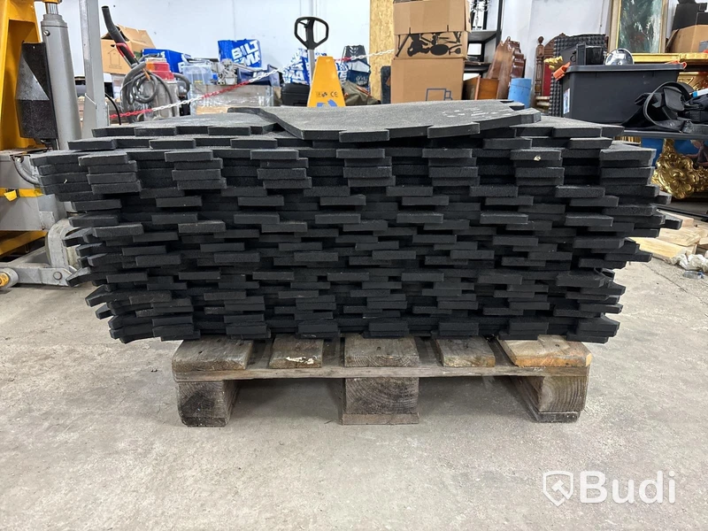 Gymmattar 1000x1000x15 mm - ca 25 st