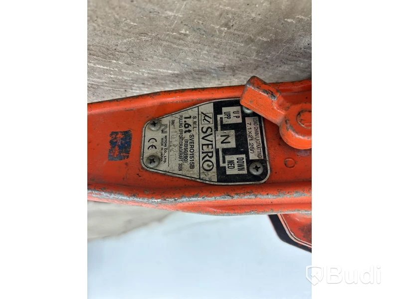 Spaklyftsblock Nitchi & Svero 1,6 ton - 2 st