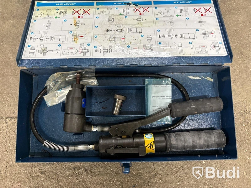 Handhydrauliska handpressar - 2 st