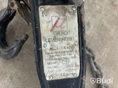 Spaklyftsblock Svero 1,5 ton - 2 st