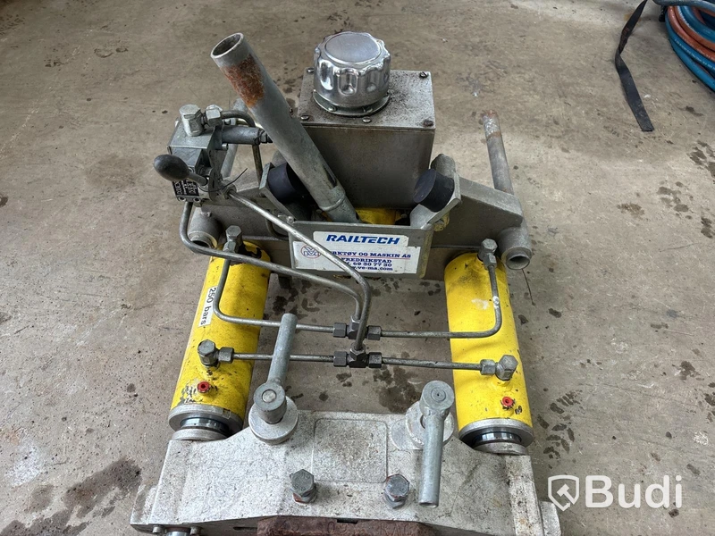 Thermitklipp Railtech med handpump & 2 st skär