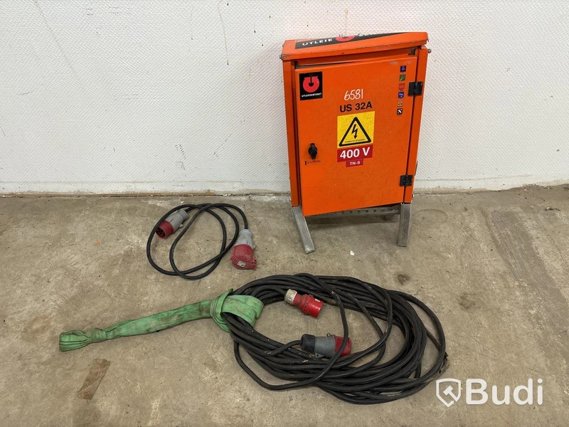 Byggcentral US 32A & 3-faskablage