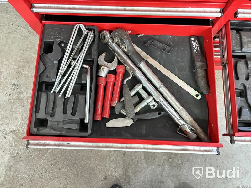 Verktygsvagn IDG Tools inkl verktyg
