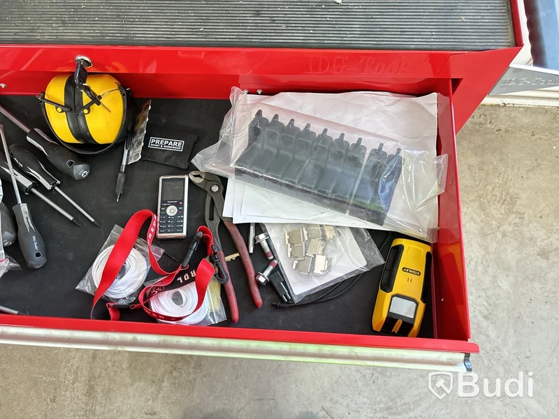 Verktygsvagn IDG Tools inkl verktyg