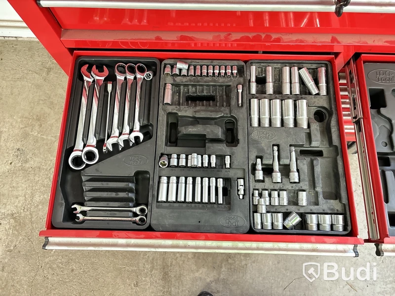 Verktygsvagn IDG Tools inkl verktyg
