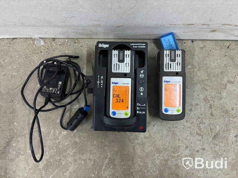 Gasmätare Dräger X-am 5000 - 2 st