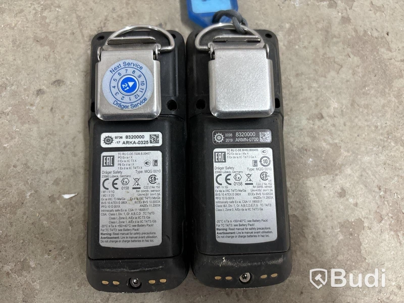 Gasmätare Dräger X-am 5000 - 2 st