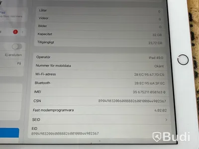 Apple iPad 10,2” A2429 (gen 8) 2020