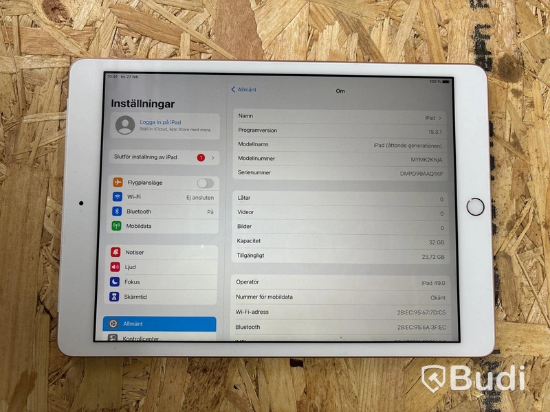Apple iPad 10,2” A2429 (gen 8) 2020