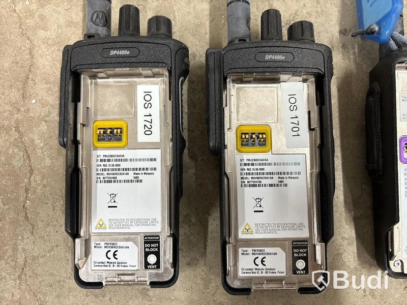 Komradio Motorola & Hytera - 4 st
