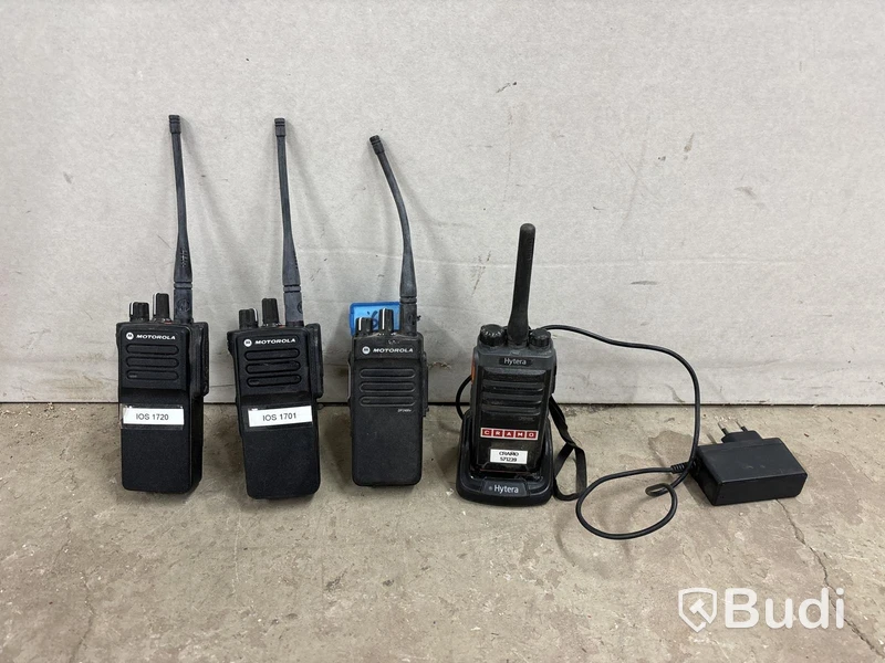Komradio Motorola & Hytera - 4 st