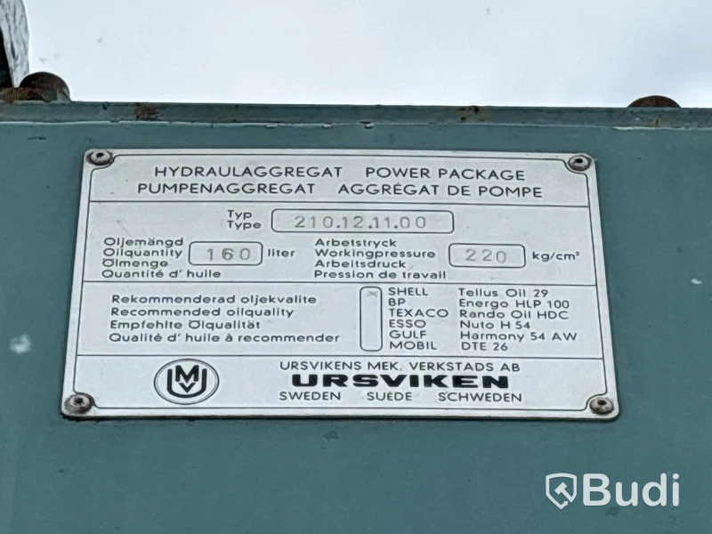 Hydraulisk press Ursviken EPE-50/500-300