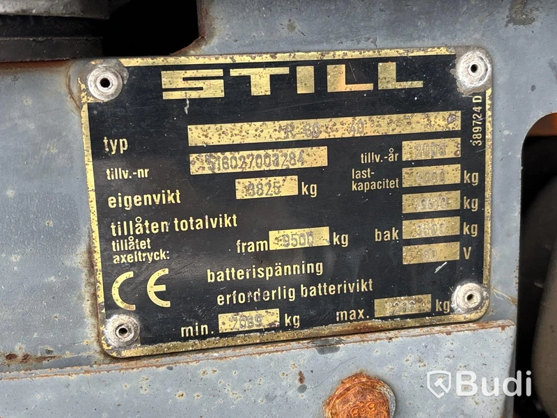 Eltruck Still (saknar batterier) - 2000