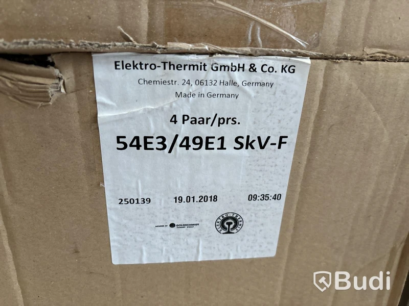 Parti deglar för termitsvetsning Elektro Thermit