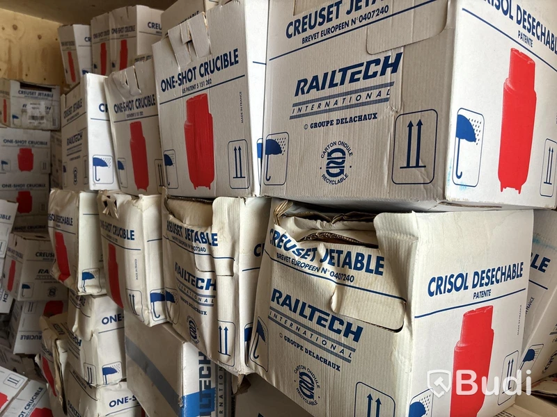 Parti deglar & pasta för termitsvetsning Railtech