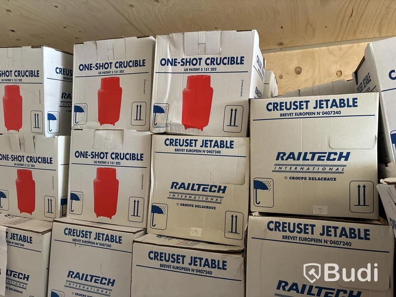 Parti deglar & pasta för termitsvetsning Railtech