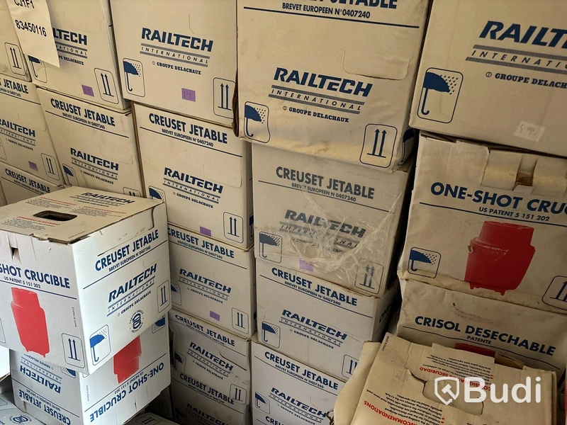 Parti deglar & pasta för termitsvetsning Railtech