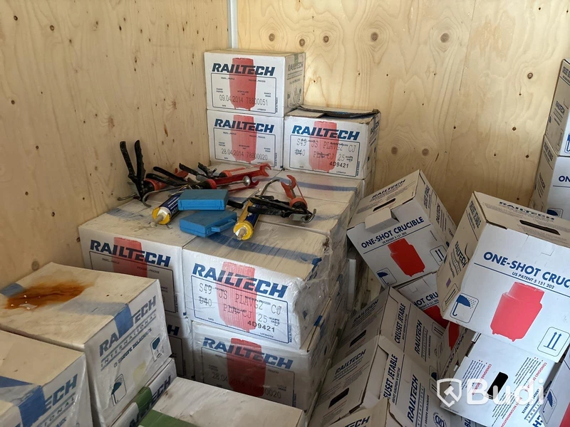 Parti deglar & pasta för termitsvetsning Railtech