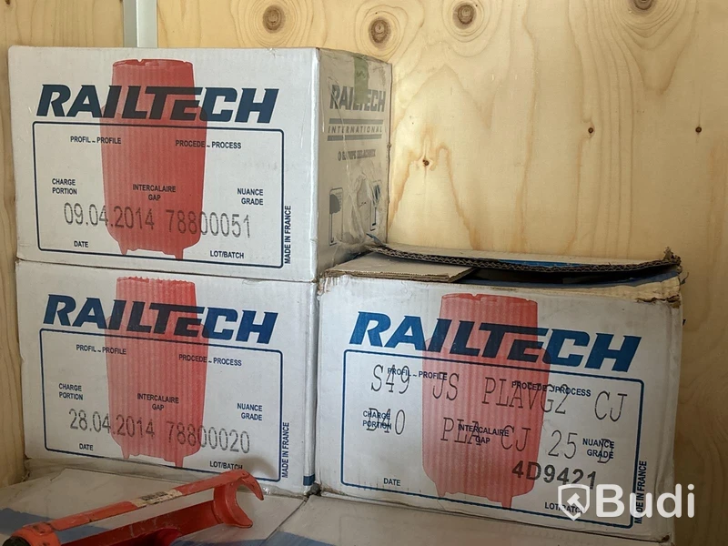 Parti deglar & pasta för termitsvetsning Railtech