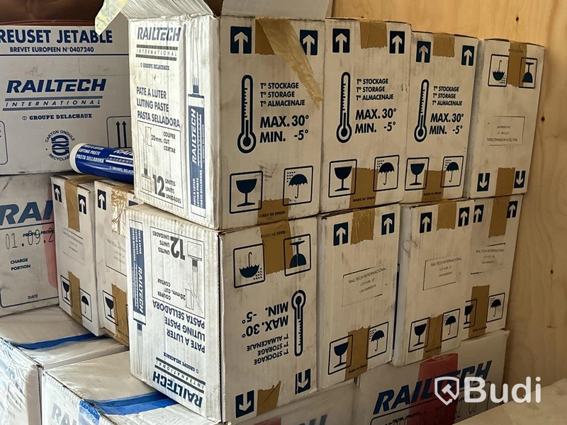 Parti deglar & pasta för termitsvetsning Railtech