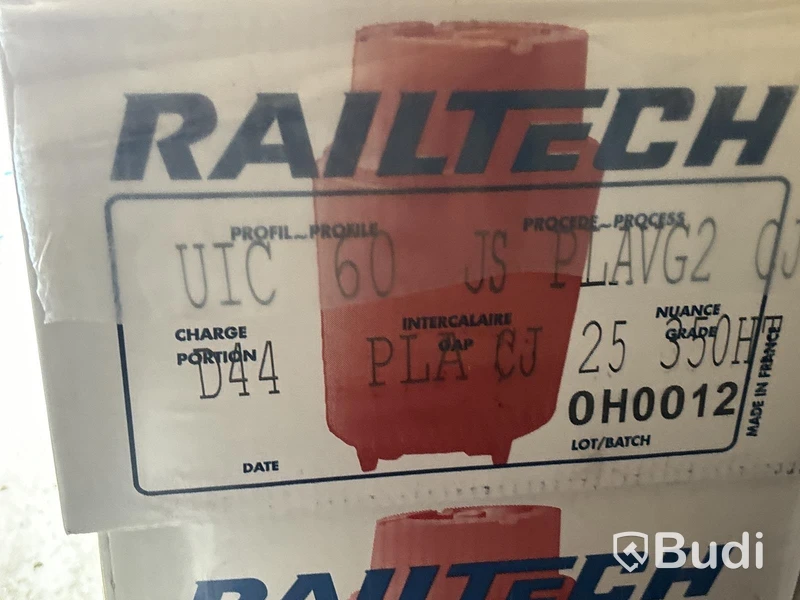 Parti deglar & pasta för termitsvetsning Railtech
