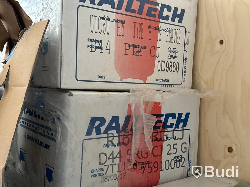 Parti deglar & pasta för termitsvetsning Railtech