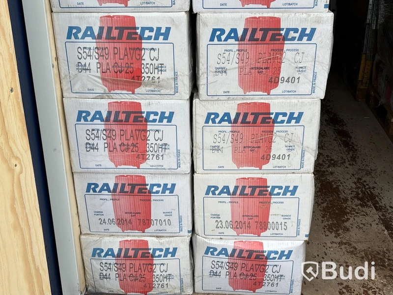 Parti deglar & pasta för termitsvetsning Railtech