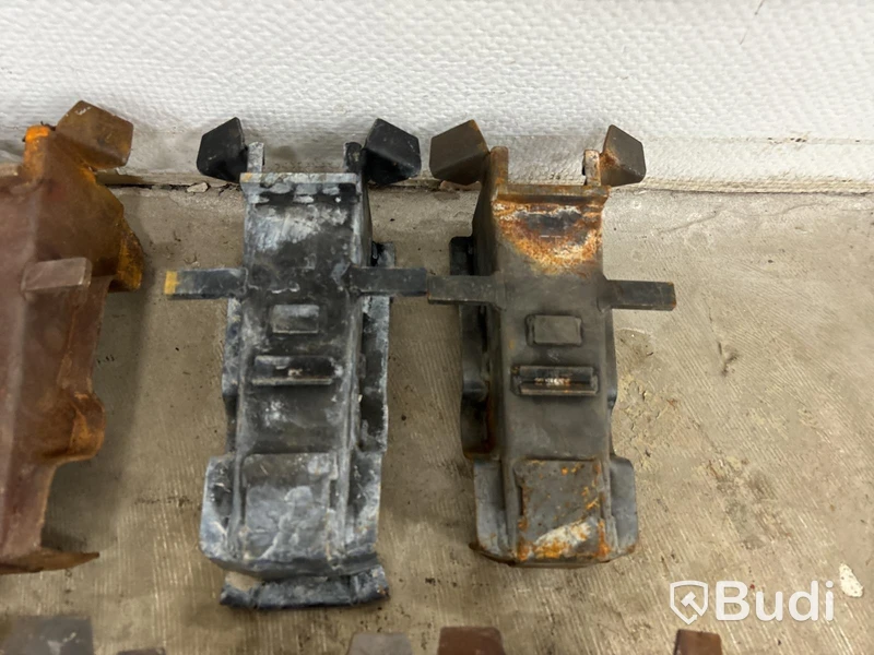 Formhållningsplåtar Elektro Thermit 252783 - 4 st par