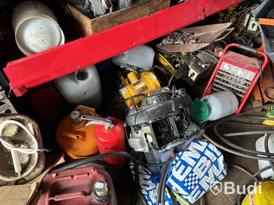 20 fots container med järnvägsutrustning & tillbehör