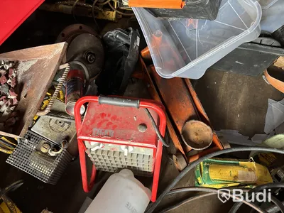 20 fots container med järnvägsutrustning & tillbehör