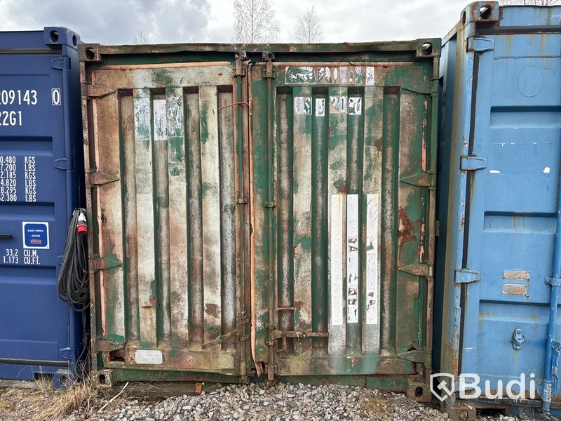 20 fots container med innehåll