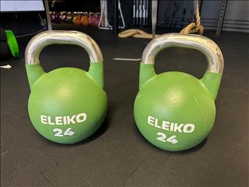 2 st Competition Kettlebell 24 kg - Eleiko