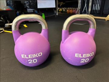 2 st Competition Kettlebell 20 kg - Eleiko