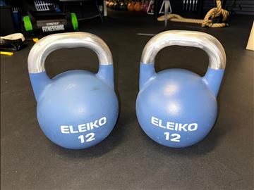 2 st Competition Kettlebell 12 kg - Eleiko